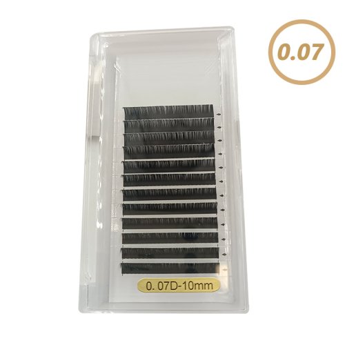 Taodilashes lash trays 8mm to 25mm matte black private labels eyelash extensions TE0710