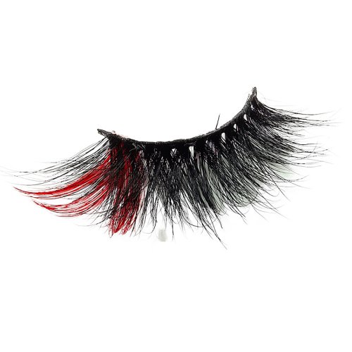 Professional Fluffy Colored Mink Eyelash CM08