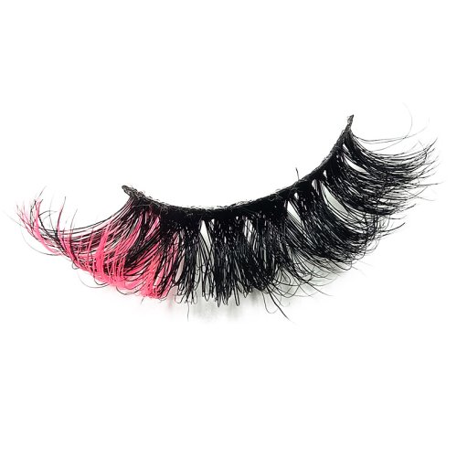 Professional Fluffy Colored Mink Eyelash CM02