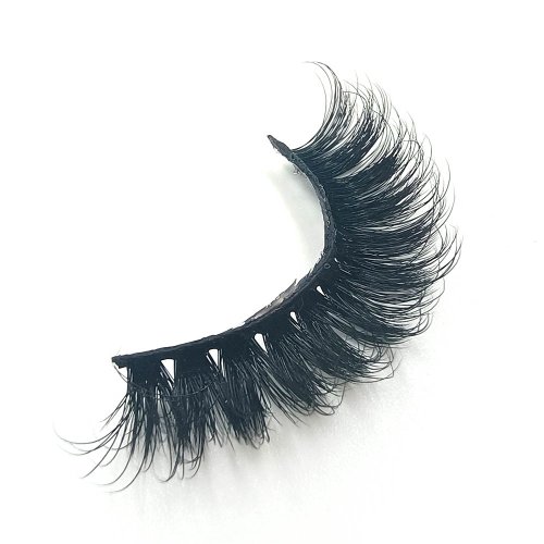 Natural Long Full Strip Vegan Mink Lashes Vendor TL11
